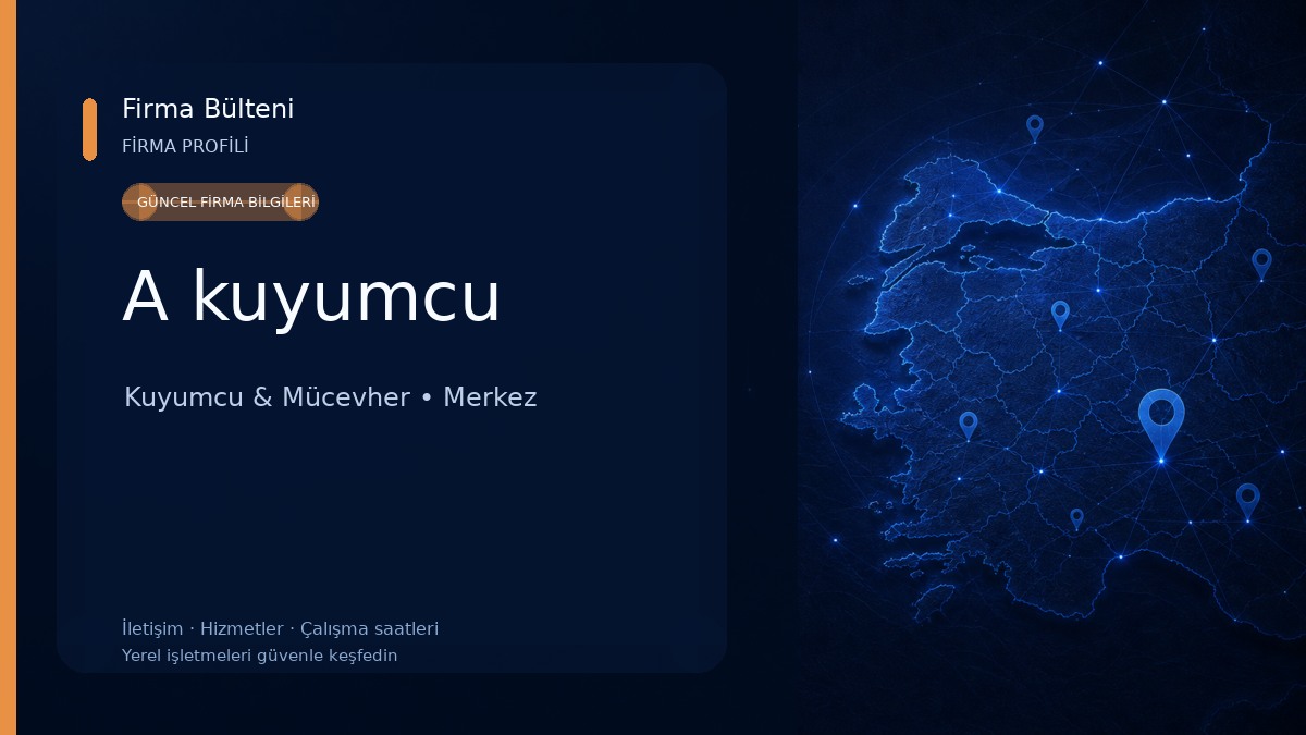 A kuyumcu
