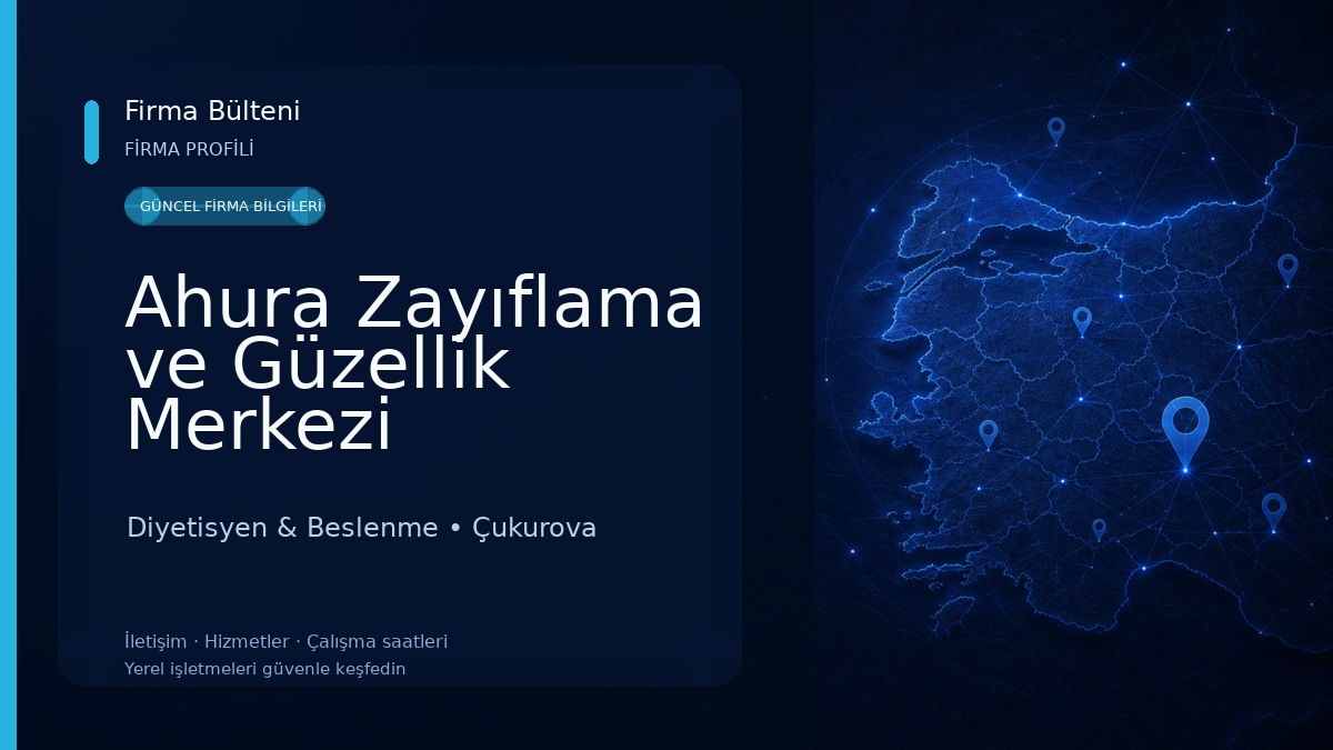 Ahura Zayıflama ve Güzellik Merkezi Diyetisyen & Beslenme