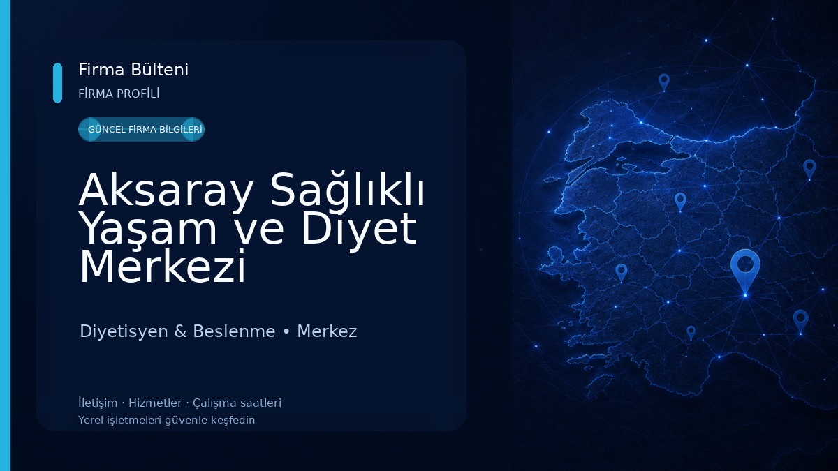 Aksaray Sağlıklı Yaşam ve Diyet Merkezi