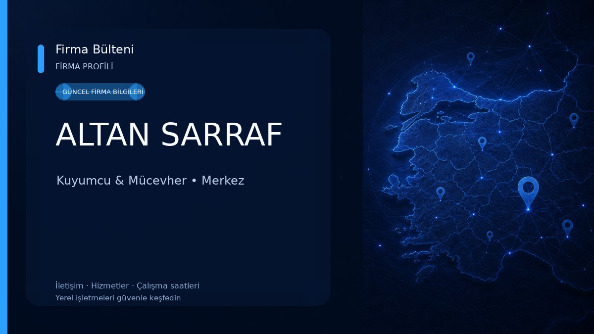 ALTAN SARRAF Kuyumcu & Mücevher