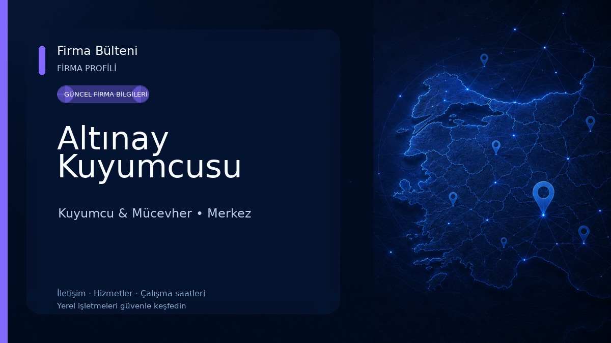 Altınay Kuyumcusu