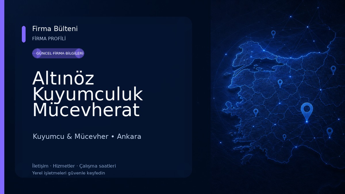 Altınöz Kuyumculuk Mücevherat Kuyumcu & Mücevher