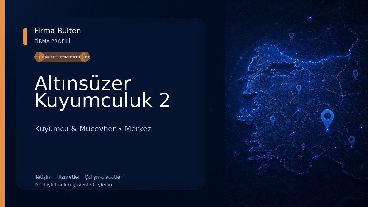 Altınsüzer Kuyumculuk 2 