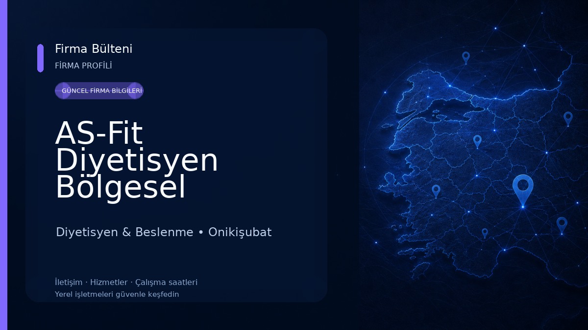 AS-Fit Diyetisyen Bölgesel Zayıflama Merkezi Diyetisyen & Beslenme
