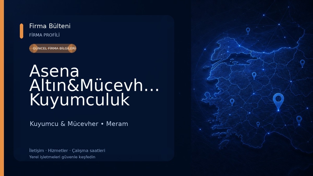 Asena Altın&Mücevherat Kuyumculuk Kuyumcu & Mücevher