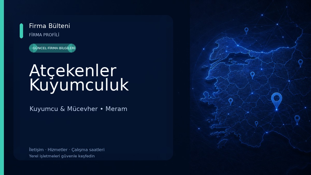 Atçekenler Kuyumculuk Kuyumcu & Mücevher