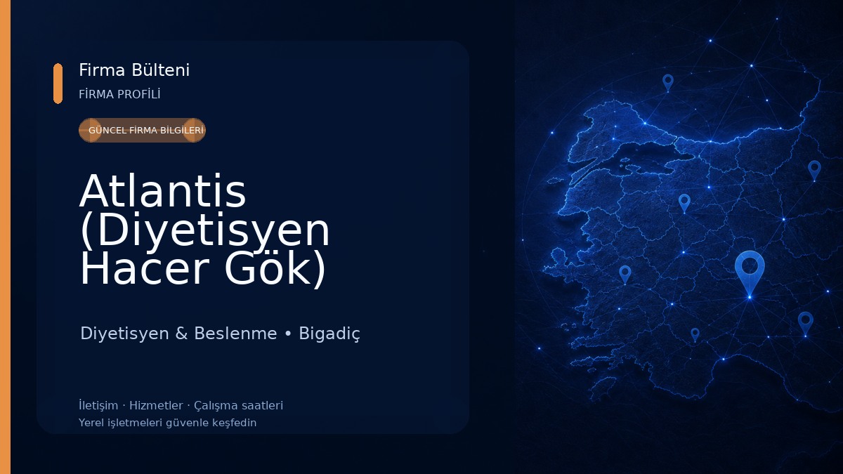Atlantis (Diyetisyen Hacer Gök) Beslenme ve Diyet Danışmanlık