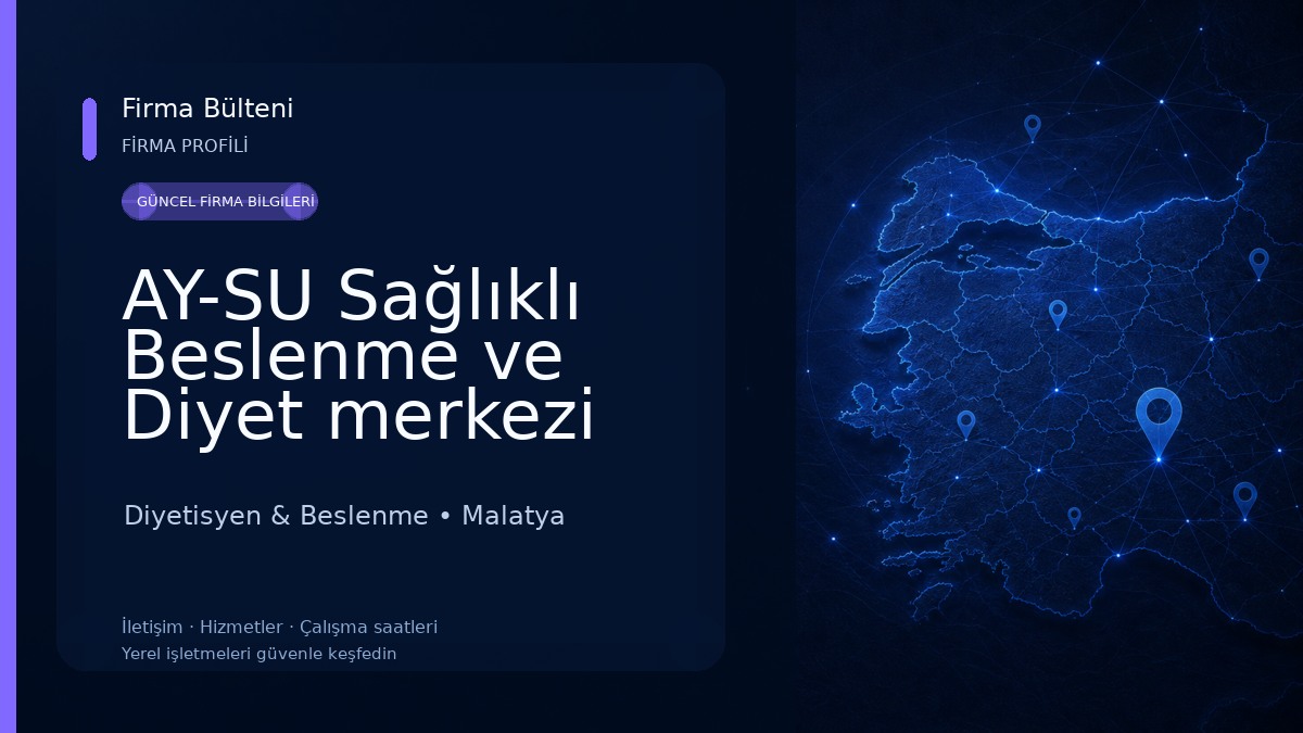 AY-SU Sağlıklı Beslenme ve Diyet merkezi