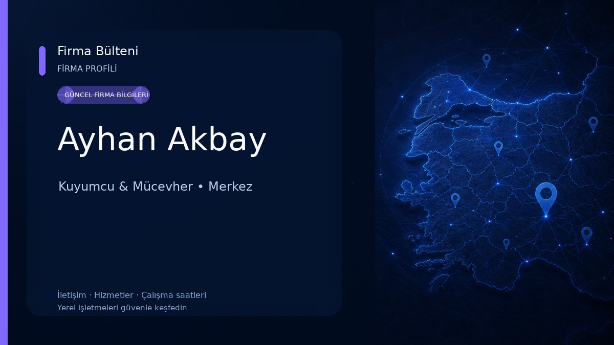 Ayhan Akbay Kuyumcu & Mücevher