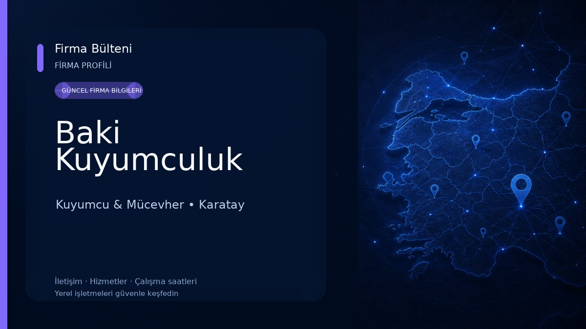 Baki Kuyumculuk Kuyumcu & Mücevher