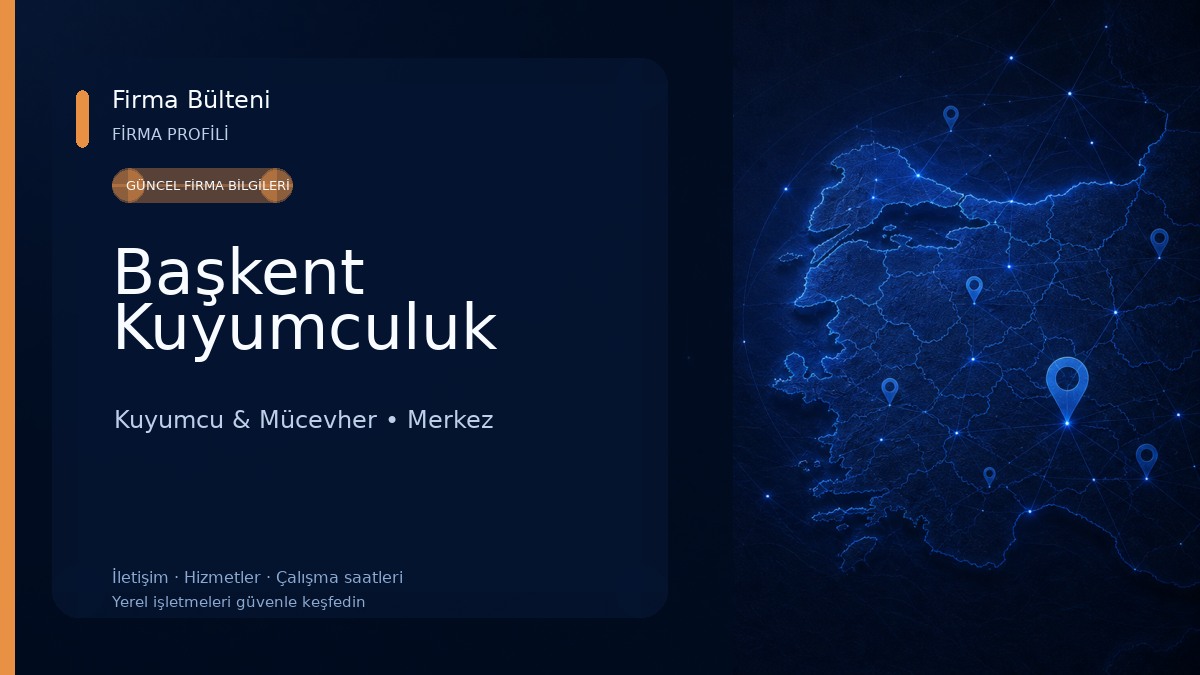 Başkent Kuyumculuk Kuyumcu & Mücevher