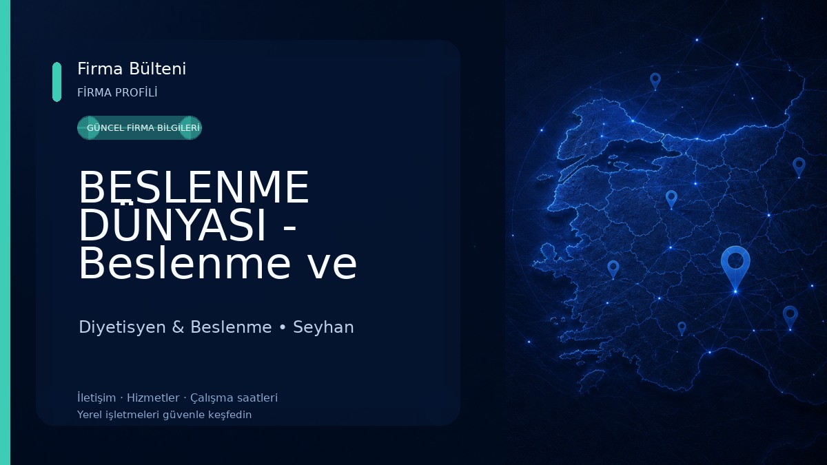 BESLENME DÜNYASI - Beslenme ve Diyet Danışmanlığı