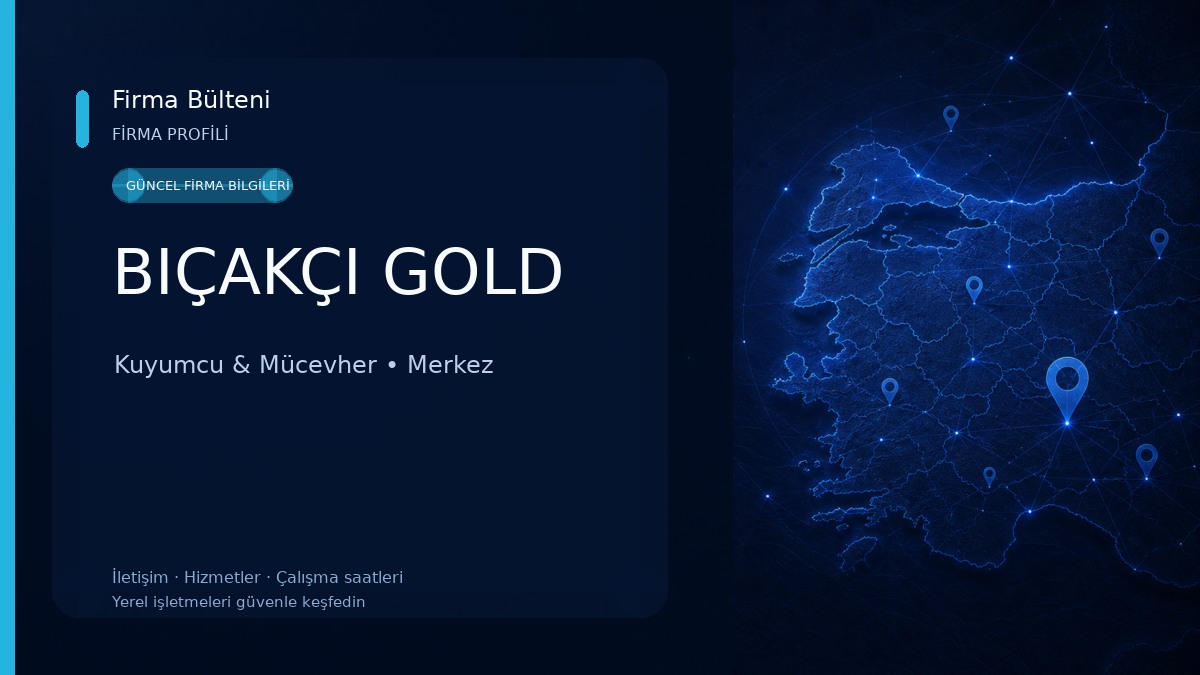 BIÇAKÇI GOLD Kuyumcu & Mücevher