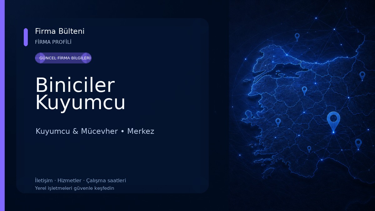 Biniciler Kuyumcu