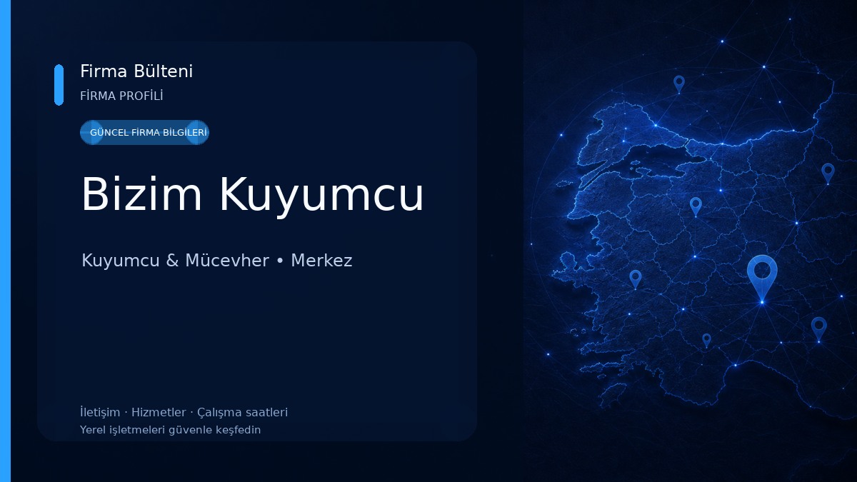 Bizim Kuyumcu Kuyumcu & Mücevher