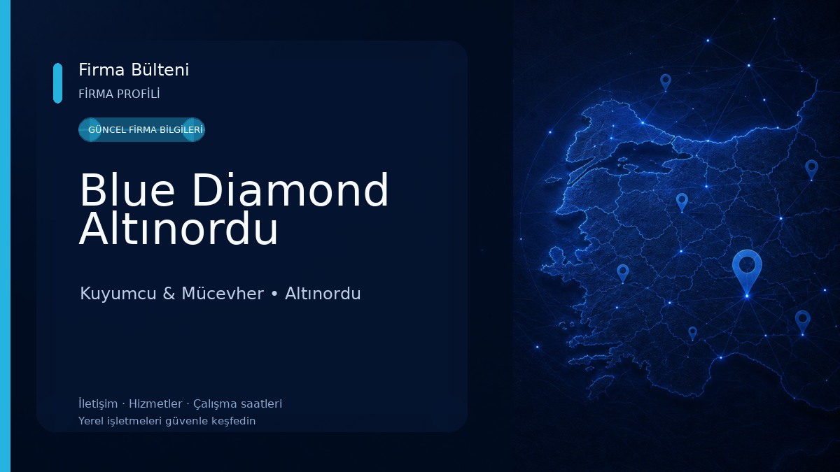Blue Diamond Altınordu Kuyumcu & Mücevher