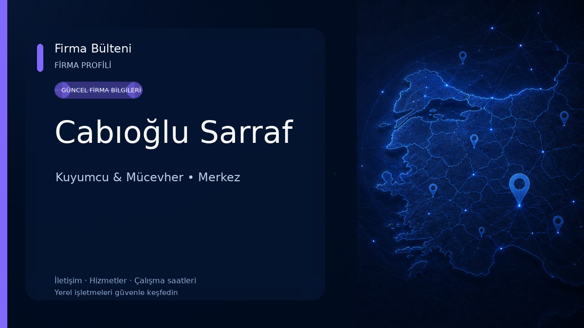 Cabıoğlu Sarraf 