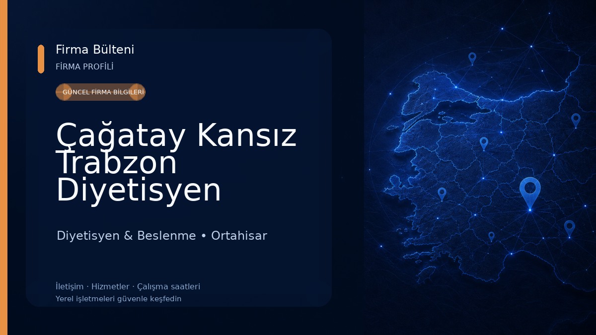 Çağatay Kansız Trabzon Diyetisyen Diyetisyen & Beslenme