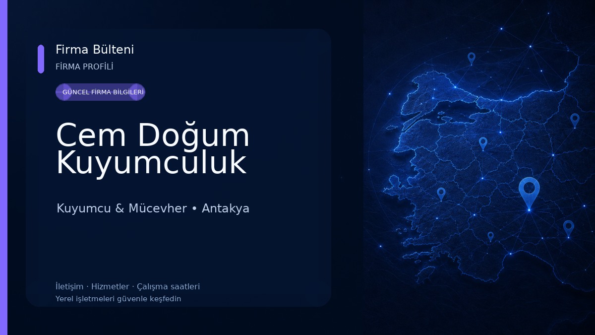 Cem Doğum Kuyumculuk Kuyumcu & Mücevher
