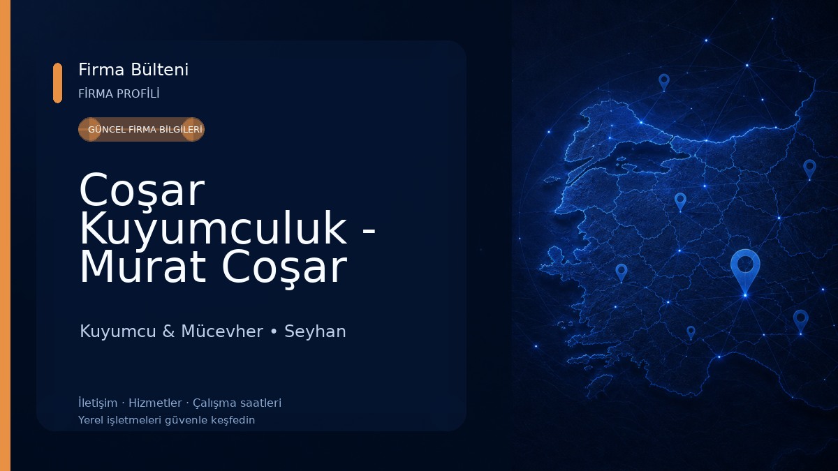 Coşar Kuyumculuk - Murat Coşar