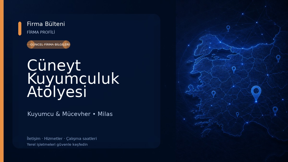Cüneyt Kuyumculuk Atölyesi Kuyumcu & Mücevher