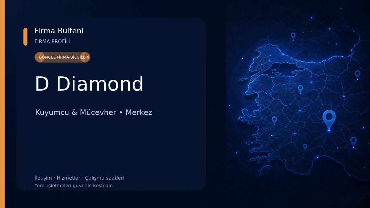 D Diamond Kuyumcu & Mücevher