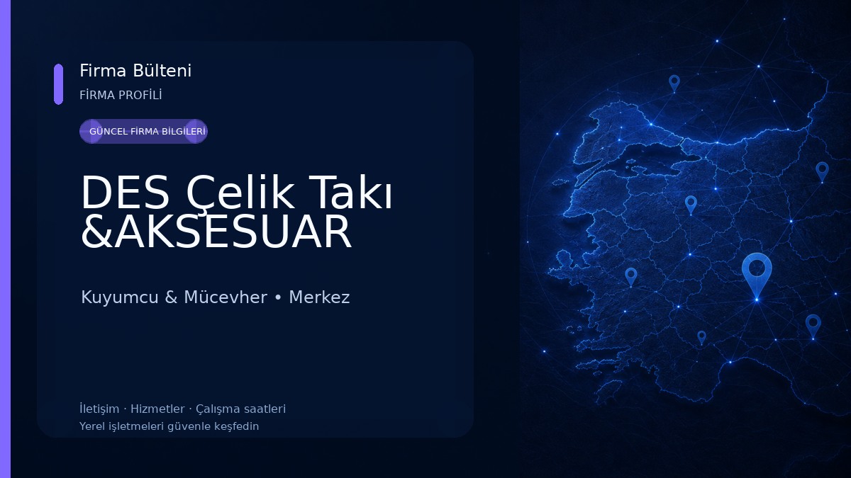 DES Çelik Takı &AKSESUAR