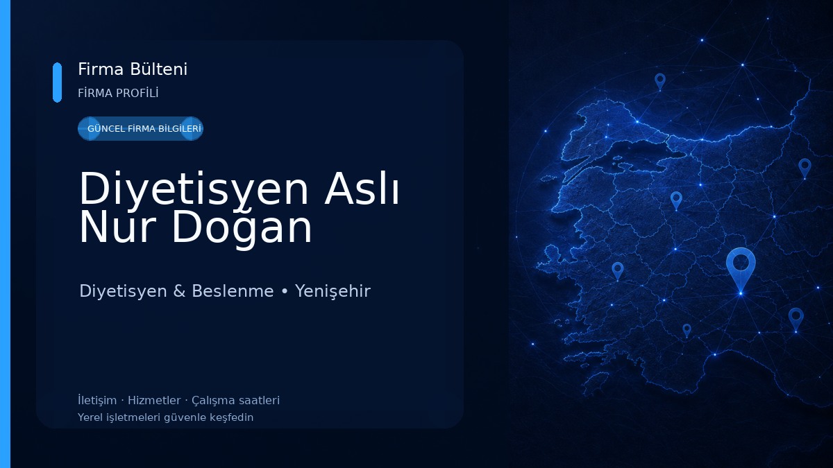 Diyetisyen Aslı Nur Doğan Diyetisyen & Beslenme