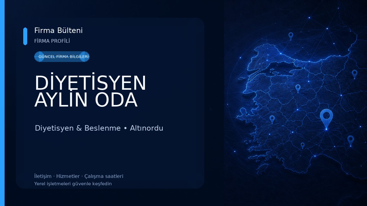 DİYETİSYEN AYLİN ODA Diyetisyen & Beslenme