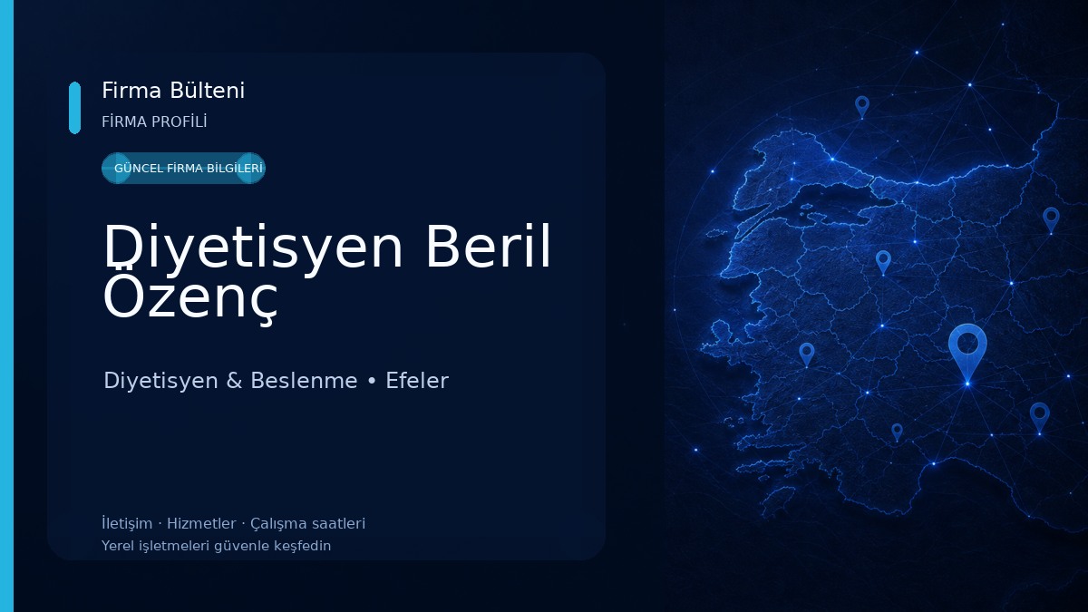 Diyetisyen Beril Özenç Diyetisyen & Beslenme