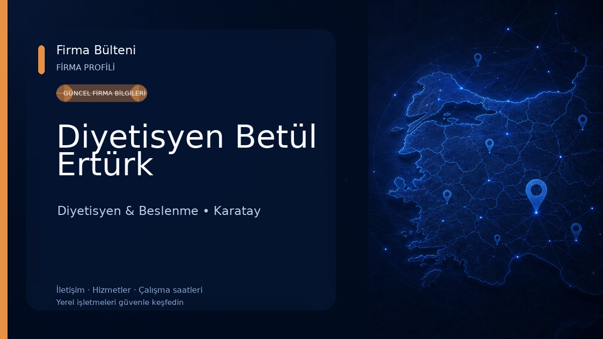 Diyetisyen Betül Ertürk Diyetisyen & Beslenme