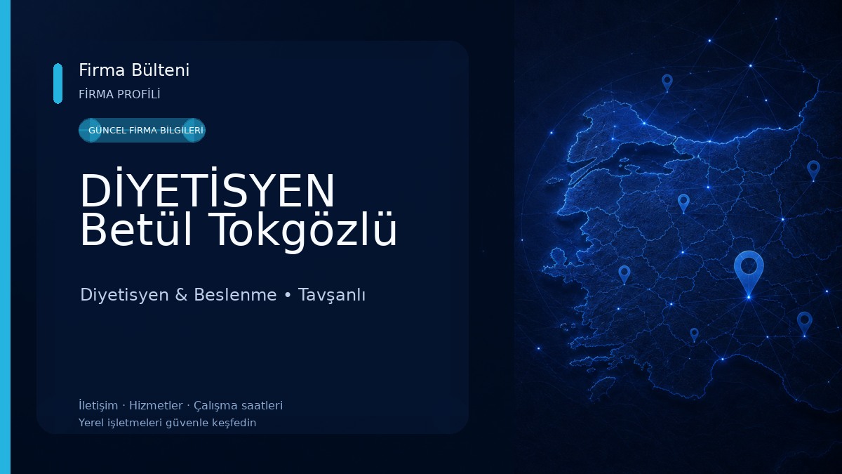 DİYETİSYEN Betül Tokgözlü 