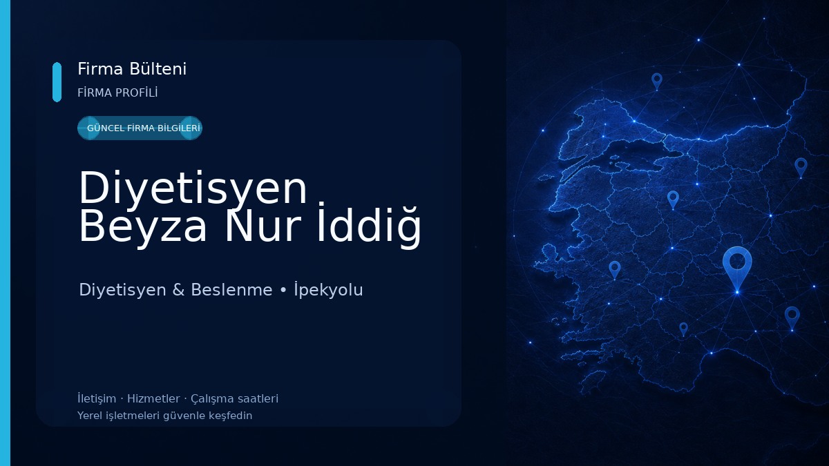 Diyetisyen Beyza Nur İddiğ Diyetisyen & Beslenme
