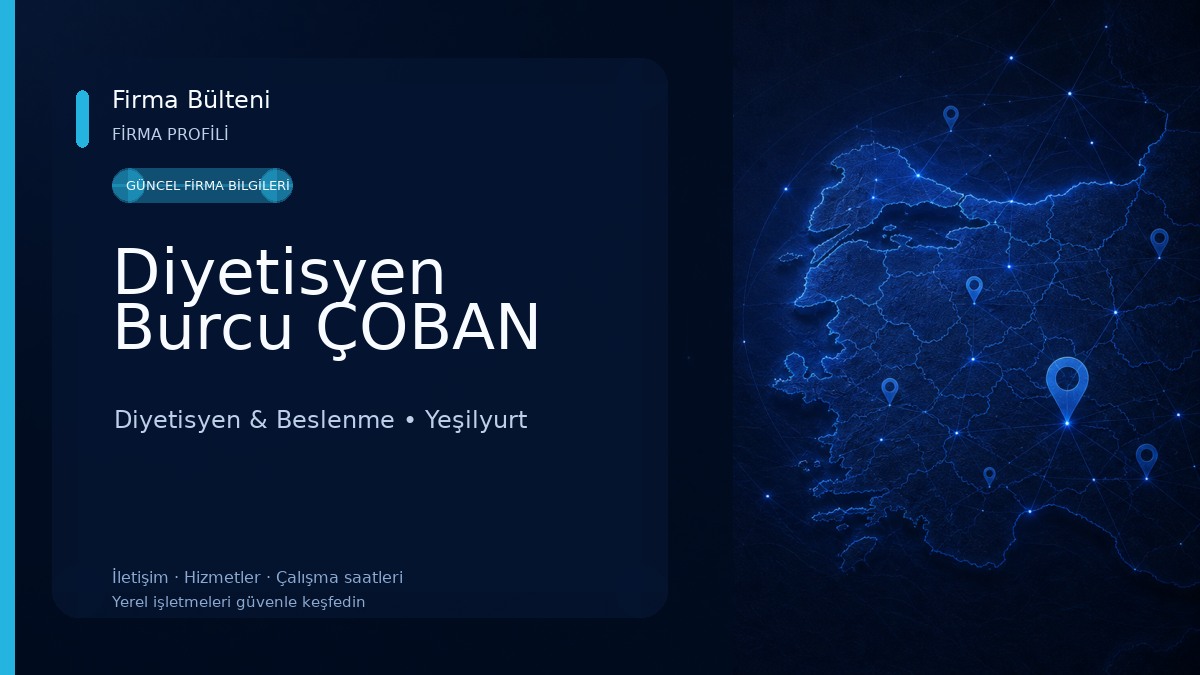 Diyetisyen Burcu ÇOBAN