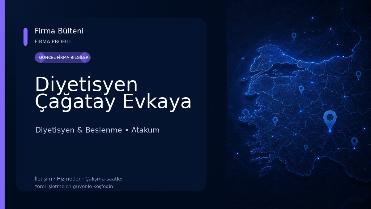Diyetisyen Çağatay Evkaya 