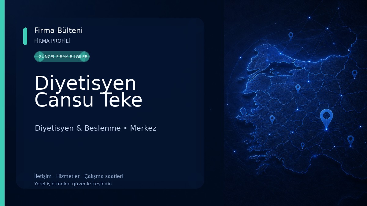 Diyetisyen Cansu Teke 