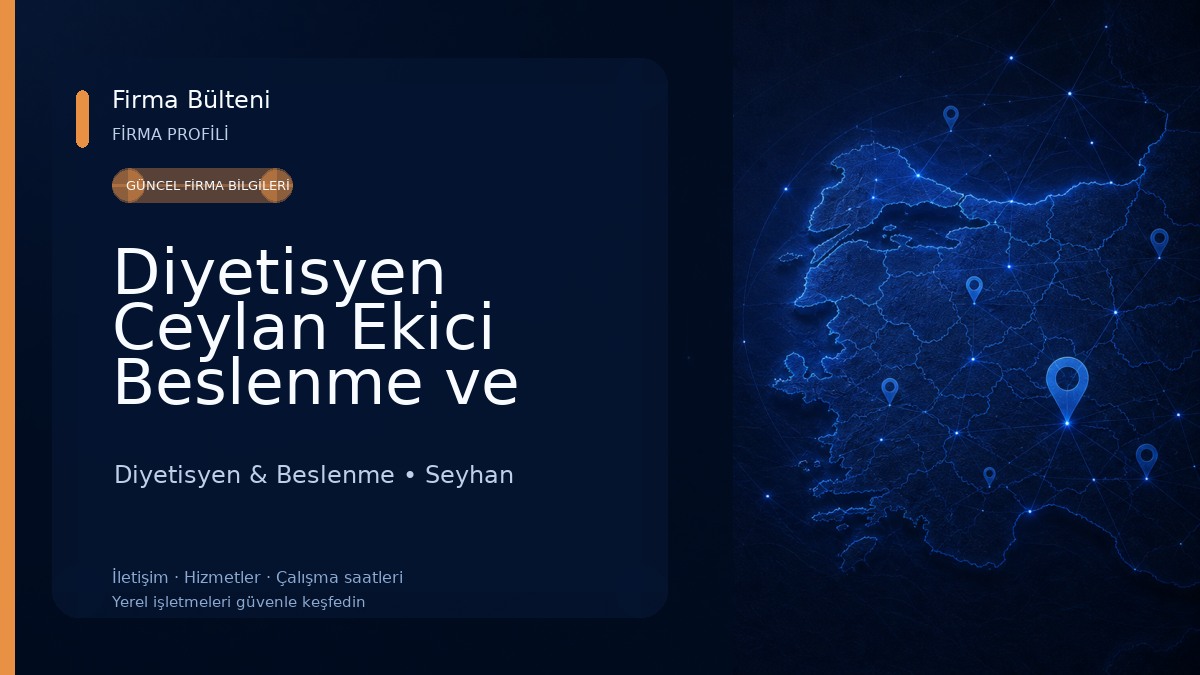 Diyetisyen Ceylan Ekici Beslenme ve Diyet Danışmanlığı