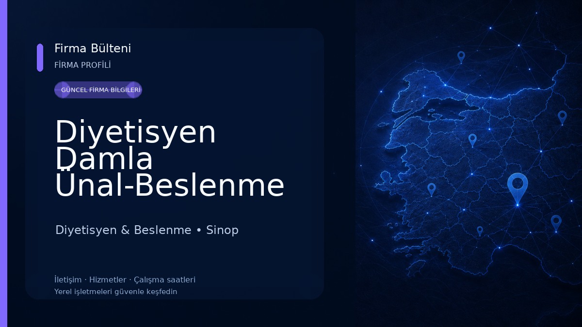 Diyetisyen Damla Ünal-Beslenme Danışmanı/Fonksiyonel Tıp Diyetisyeni Diyetisyen & Beslenme
