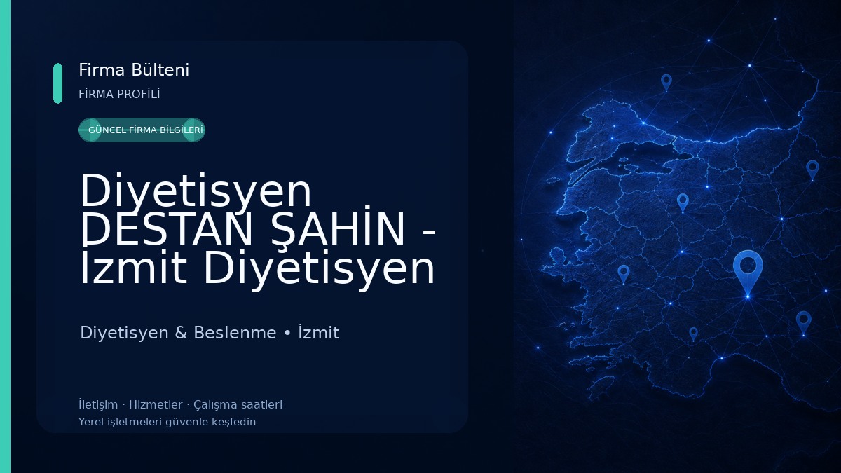 Diyetisyen DESTAN ŞAHİN - İzmit Diyetisyen - Andulasyon - Zayıflama - Bölgesel İncelme - Kilo Verme