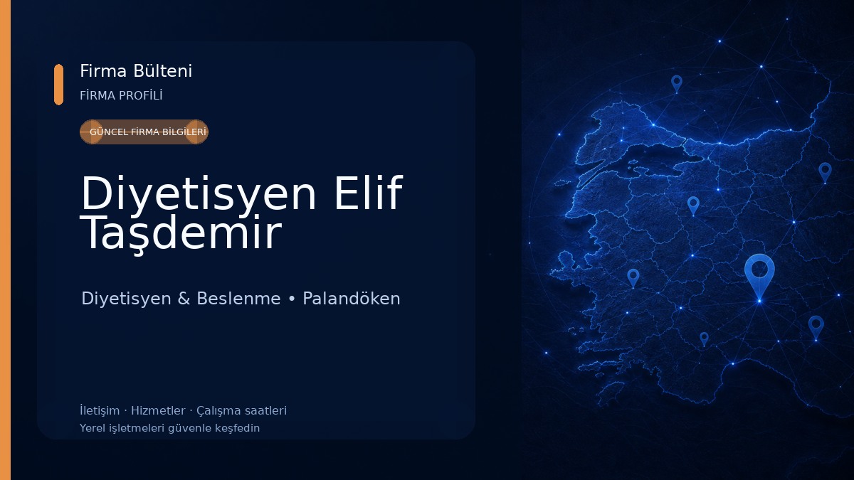 Diyetisyen Elif Taşdemir Diyetisyen & Beslenme