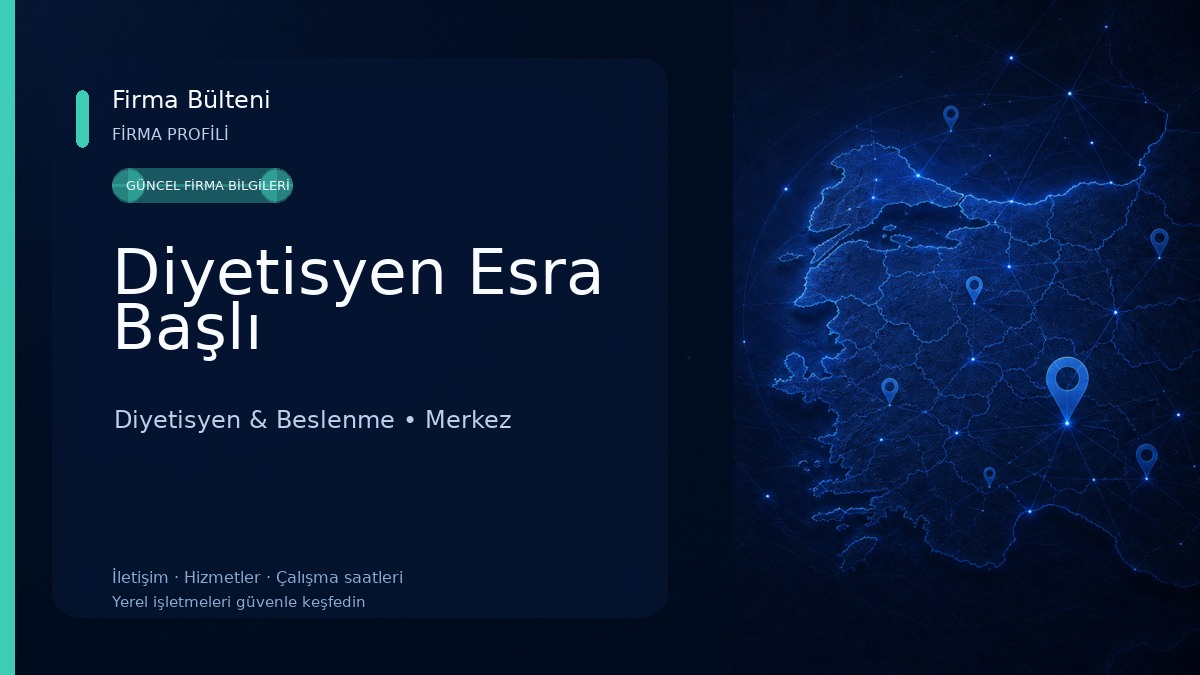 Diyetisyen Esra Başlı