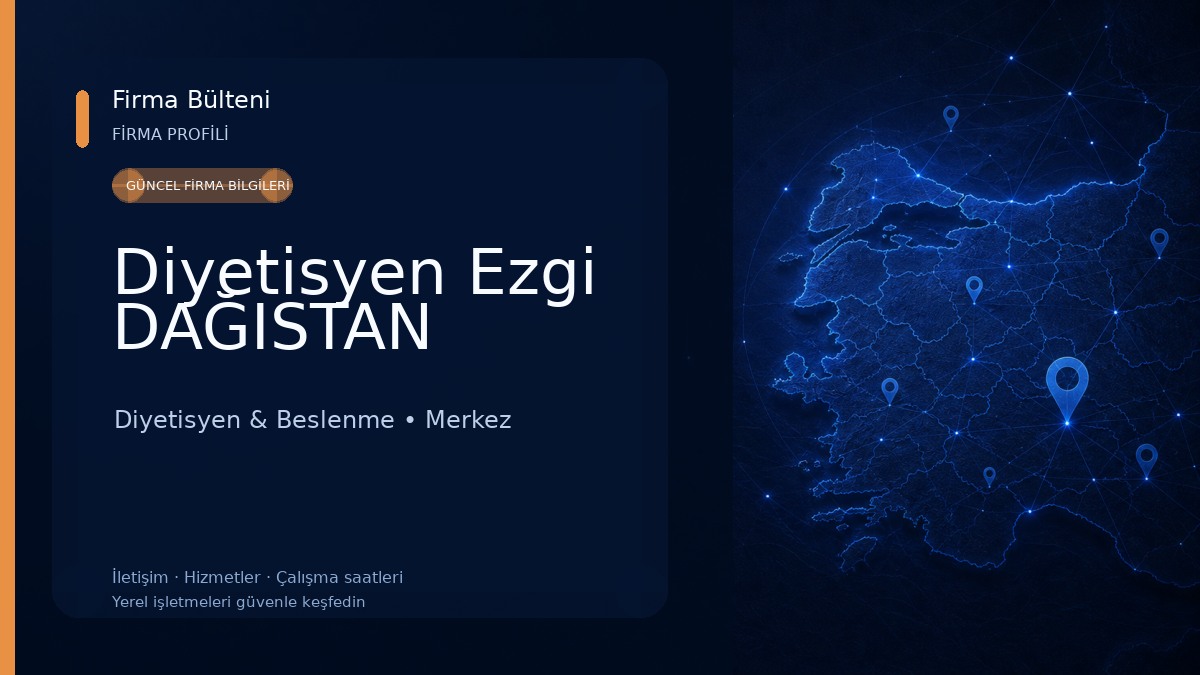 Diyetisyen Ezgi DAĞISTAN 