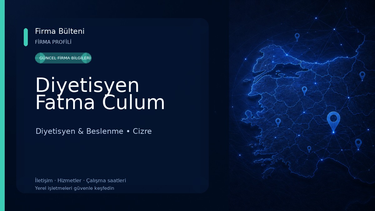 Diyetisyen Fatma Culum 