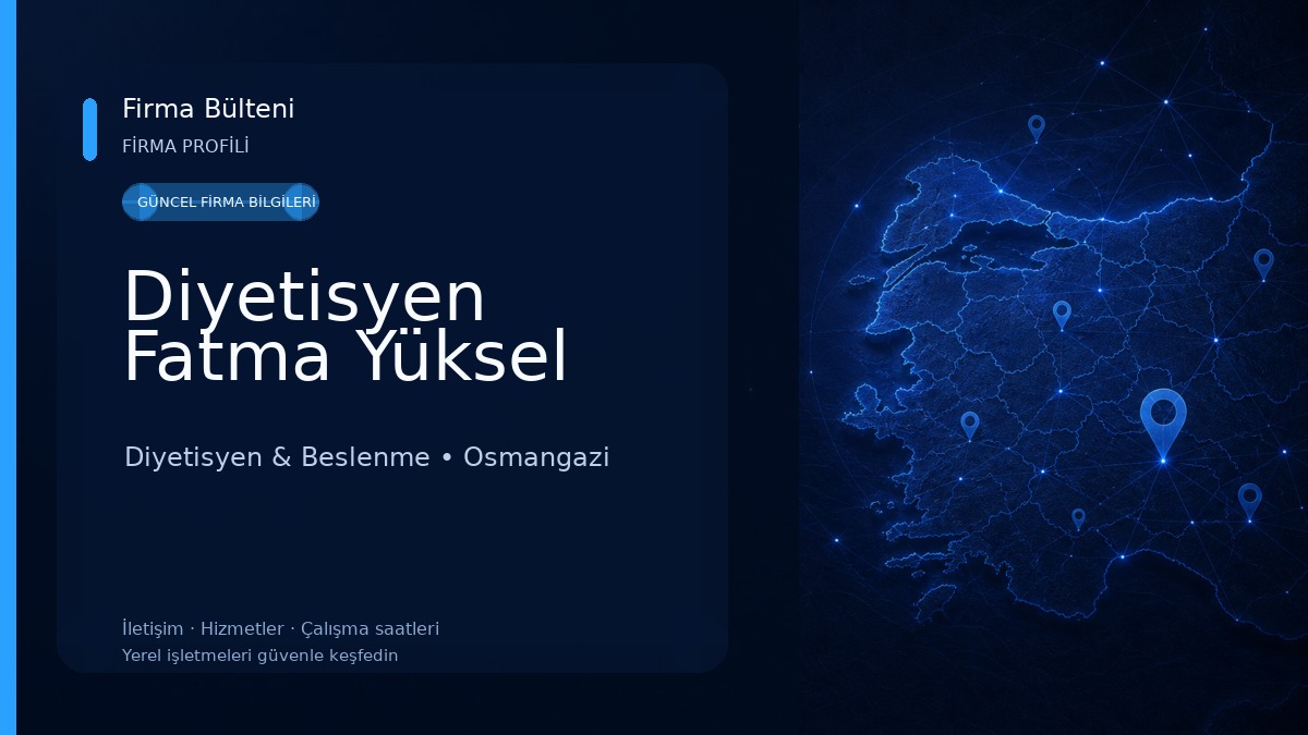 Diyetisyen Fatma Yüksel 