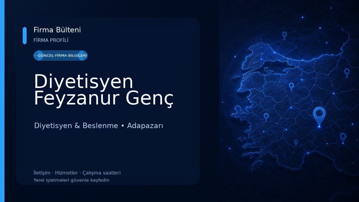 Diyetisyen Feyzanur Genç Diyetisyen & Beslenme