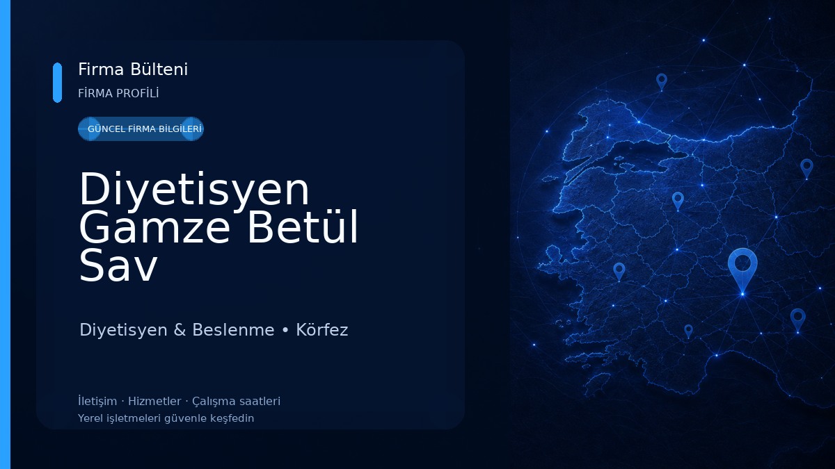 Diyetisyen Gamze Betül Sav Diyetisyen & Beslenme
