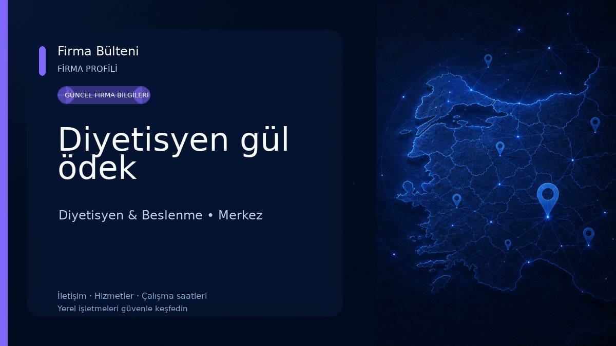 Diyetisyen gül ödek Diyetisyen & Beslenme