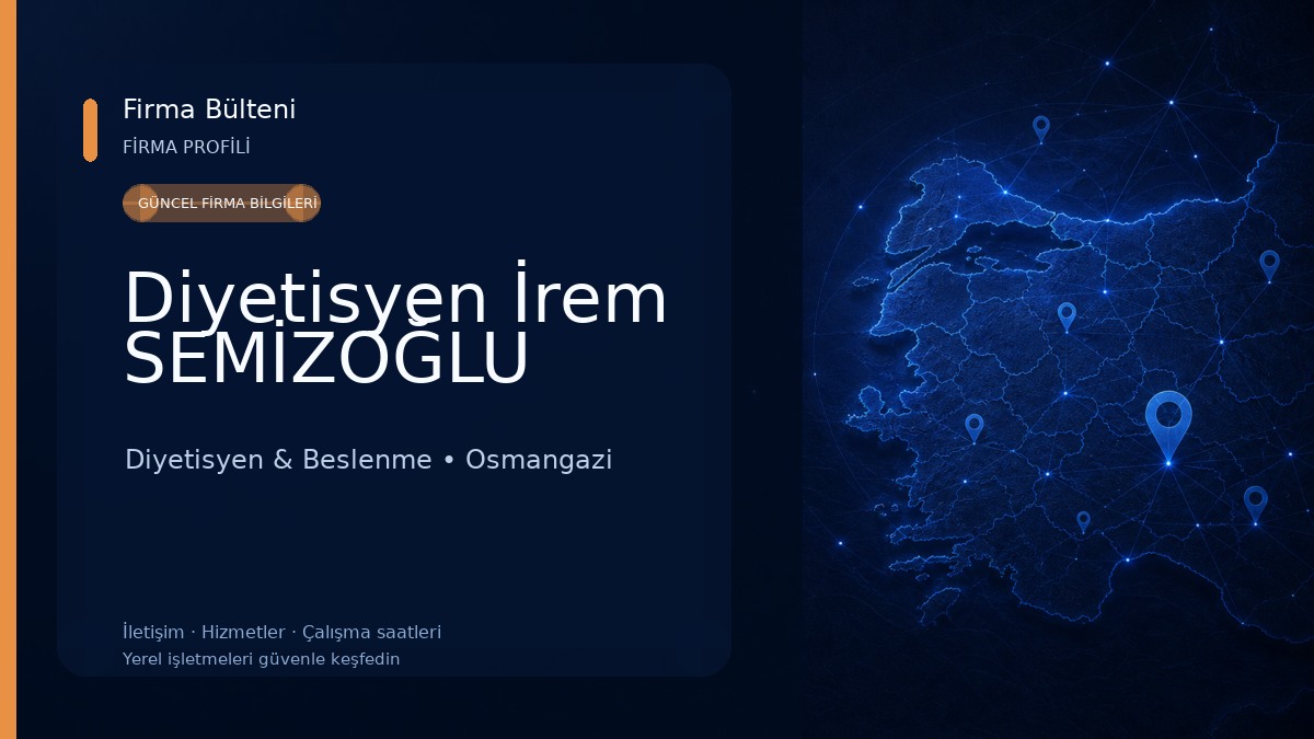 Diyetisyen İrem SEMİZOĞLU