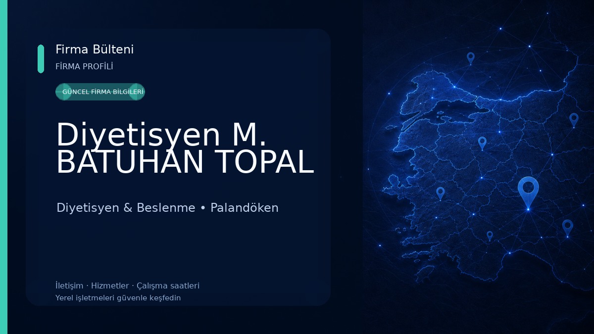 Diyetisyen M. BATUHAN TOPAL
