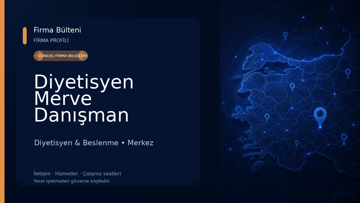 Diyetisyen Merve Danışman